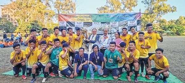 DMC Arts claim title of 1st DMU Inter College Men's Football tourney
