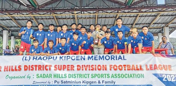 KFA emerge Sadar Hills Super Division Football League winners