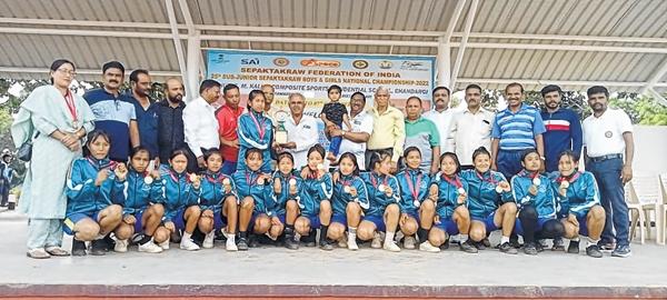 25th Sub-Junior National Sepaktakraw Championship : Girls team take top honour