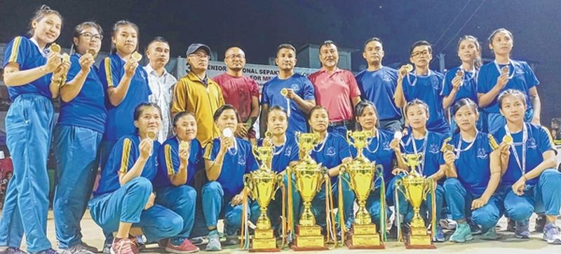 32nd Senior National Sepaktakraw C'ships : Manipur women's team win Regu event