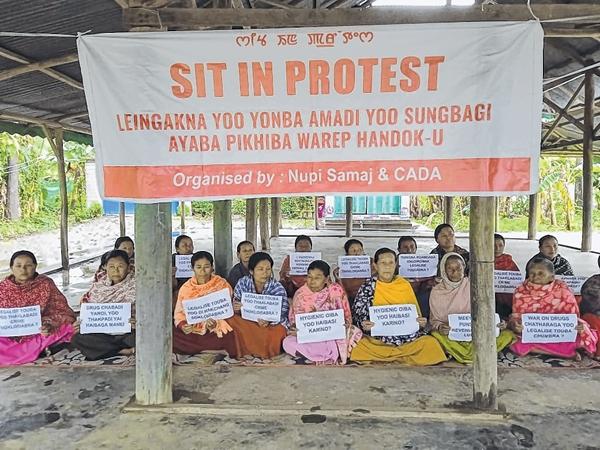Sit-in protest staged