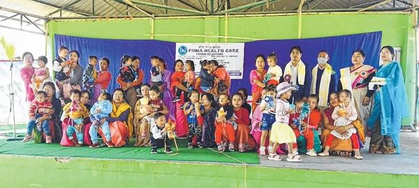 Piima Health Care organises District Level Healthy Baby Competition