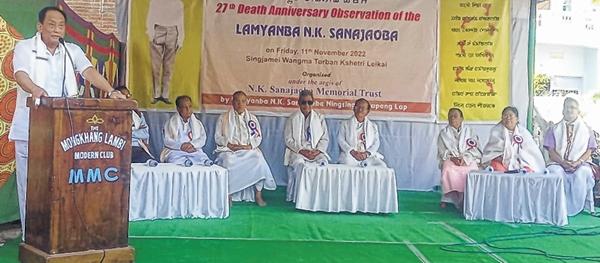 Rich tributes paid to NK Sanajaoba