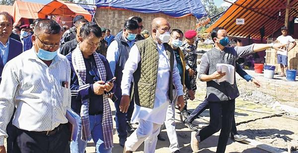 Preparations on for Sangai Festival