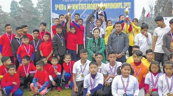 KMAC crowned overall champions in State Level Kid and Mini Archery Championship
