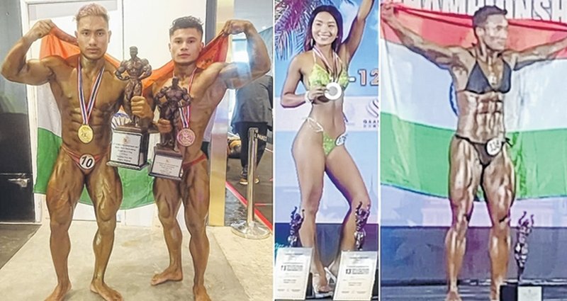 Chingkheinganba wins above 75 kg title at World Bodybuilding C'ship