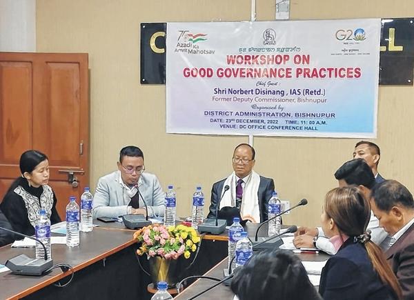 Workshop on 'Good Governance' held across State