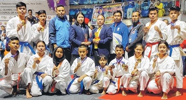 Manipur claim 15 medals in Zonal and National Sub-Jr Karate C'ships