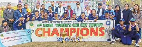 Waikhom Ganga dazzles as THAU clinch 2nd MNCA Women's One Day Trophy