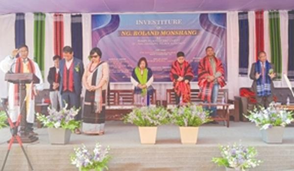 Investiture ceremony of Ng Roland Monshang conducted
