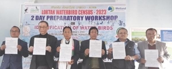 Workshop on Water bird identification and counting technique  kicks off