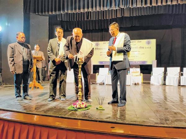 Naharol Sahitya Premi Samiti presents literary awards