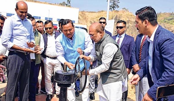 CM launches water treatment plant
