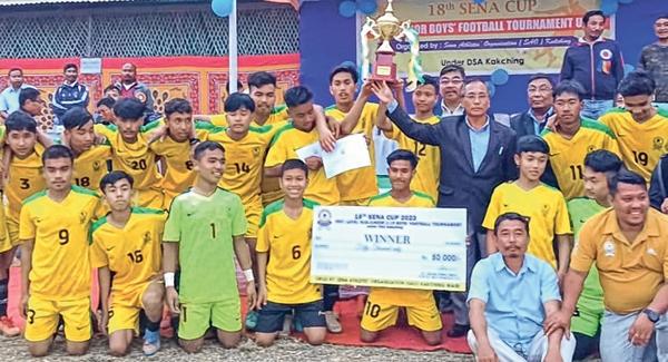 SAO seal title of 18th Sena Cup U-15 Boys Football Tournament