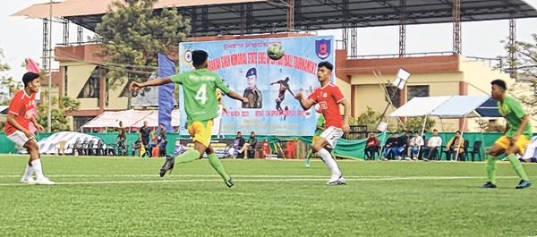 Imphal United, GDC enter pre-QFs of Shaheed Manoranjan Football Tournament