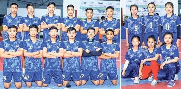STC Imphal emerge team event winners in All India Inter SAI Sepak Takraw Tournament