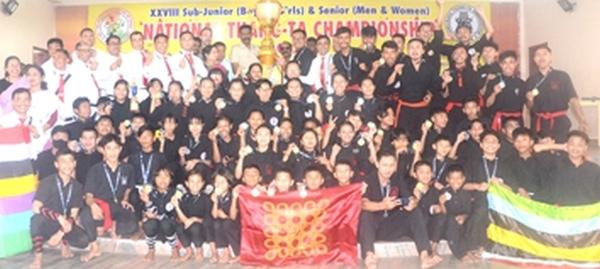 Manipur emerge champions of 28th National Sub-Junior and Senior Thang-Ta C'ship