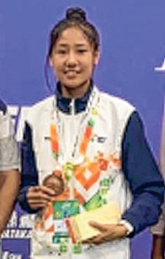 Huidrom Bhumeshwory in Indian team for 16th Asian Cross Country C'ship