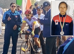 Constable Helen bags silver in Cycling C'ship
