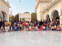IIT Indore students accorded warm welcome