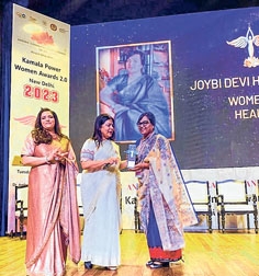 Heikrujam Joybi Devi conferred Kamala Power Women Award