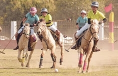 Chingkheihunba PC vs IRC in Governor's Cup Women's Polo final