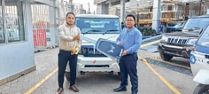 SBI donates pick-up truck to CDS