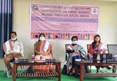 Sensitization programme on crime against women through social media organised