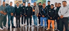 State Junior bodybuilding team flagged off