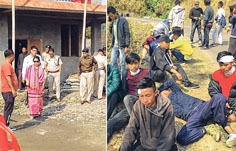 At least 30 hurt in inter-village clash