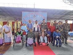 Civic action program: 69 Bn CRPF extends aid to differently-abled persons