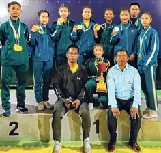 Manipur finish second runners up at 16th Aerobic Gymnastics National C'ship