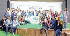 IIT Indore students accorded warm welcome at Kakching