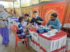 Health camp held in honour of Jyotiba Phule