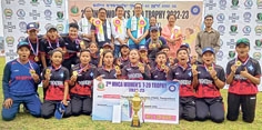 THAU crowned champions of 2nd MNCA Women's T-20 Trophy
