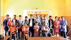Assessment items distributed to differently abled persons