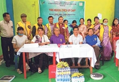 Lions Club organises free medical check-up camp