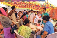 Medical camps conducted at various places