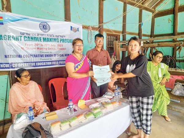 Candle making programme concludes