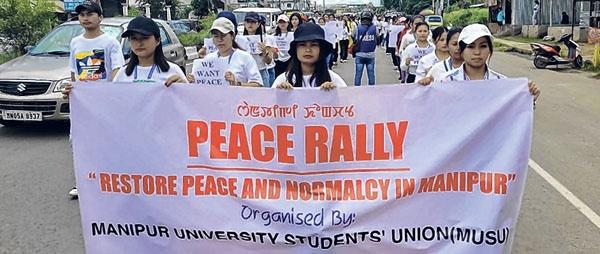 MUSU rallies for peace, RTE