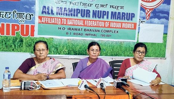 Withdraw FIRs against NFIW leaders : All Manipur Nupi Marup