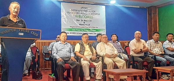Nagaland team in town with peace message