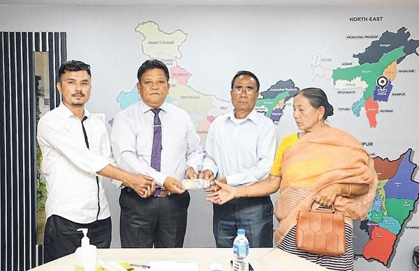Raj Medicity receives donations to aid free treatment of victims