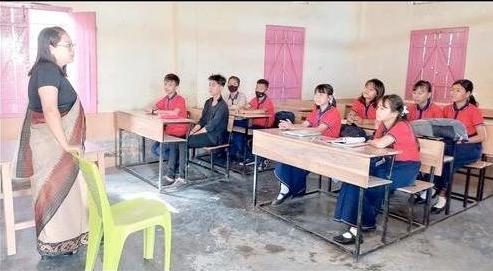 Schools reopon after two months, attendance 20-30 pc
