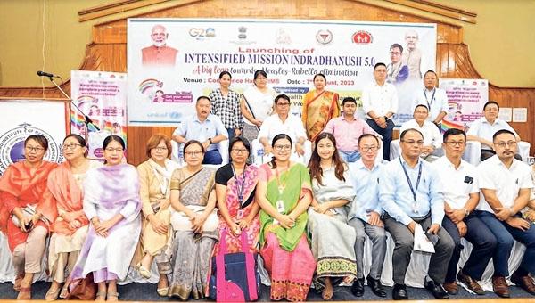 Dr Sapam Ranjan launches Intensified Mission Indradhanush 5.0