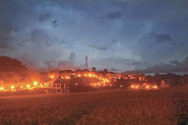 Mangkhap Festival ends with traditional lighting programme 'Meila'