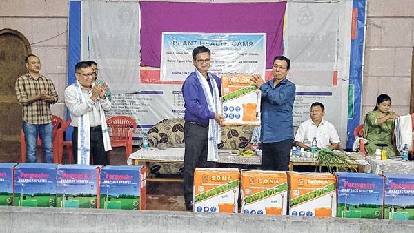 Plant health camps conducted to raise awareness on pests control measures