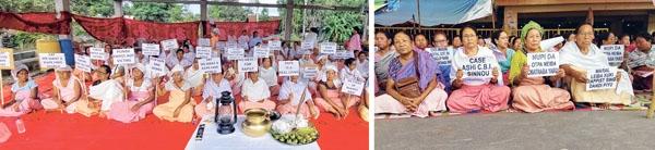 Wide scale protests held against CCpur gangrape case