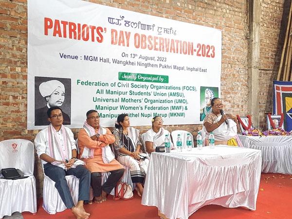 CSOs remember martyrs on Patriots' Day