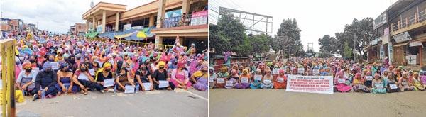 Massive silent sit-in protests staged demanding immediate resolution for prevailing crisis in State